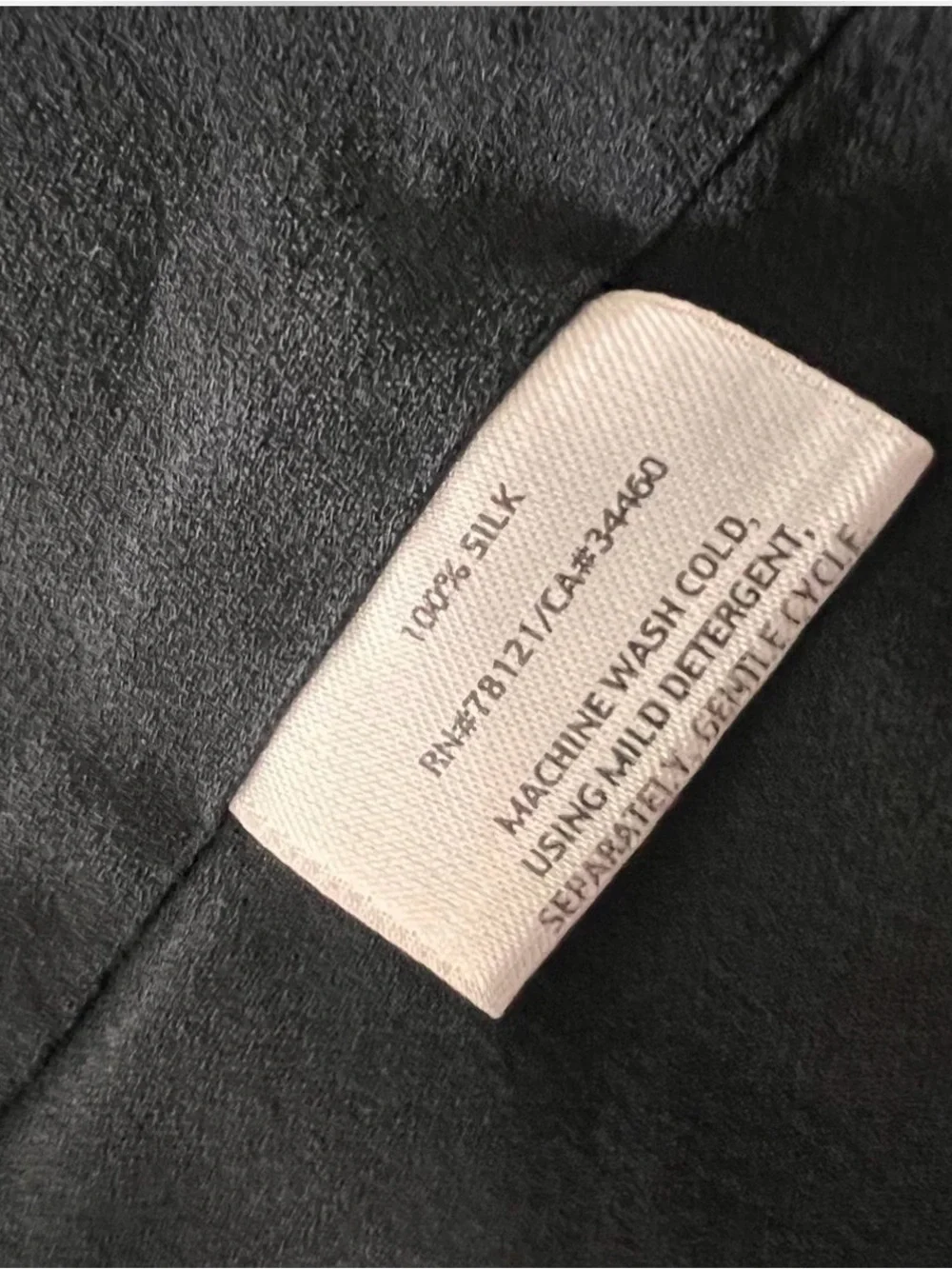 Eileen Fisher Black‎ 100% Silk Open Front Cardigan Jacket M